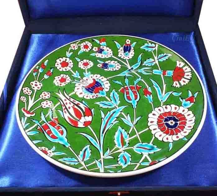 Tax Advisor Gift 30 cm Iznik Ceramic Plate - 3