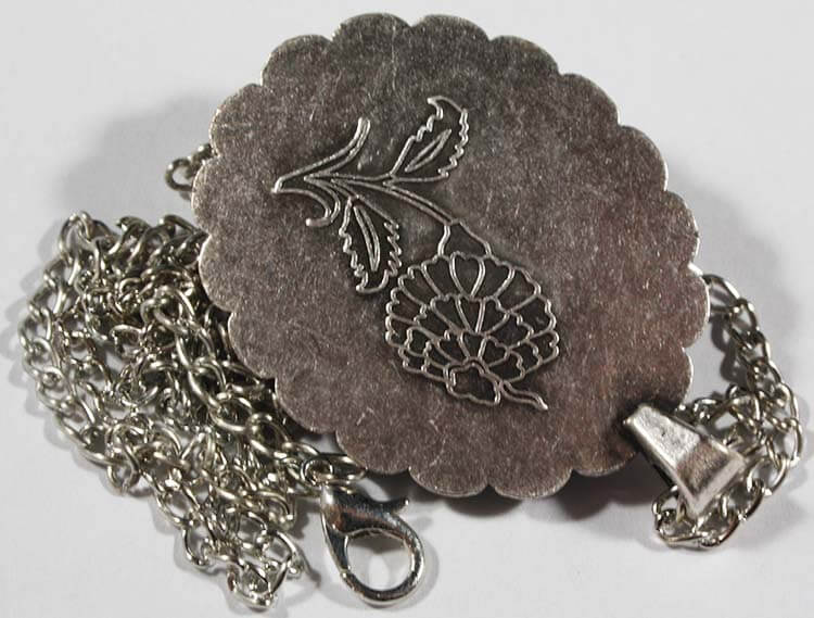 Anemon Iznik Ceramic Pendant - 2