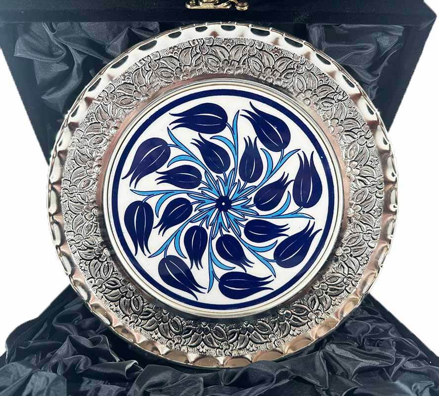 Anemone Silver Plate 25 cm - 1
