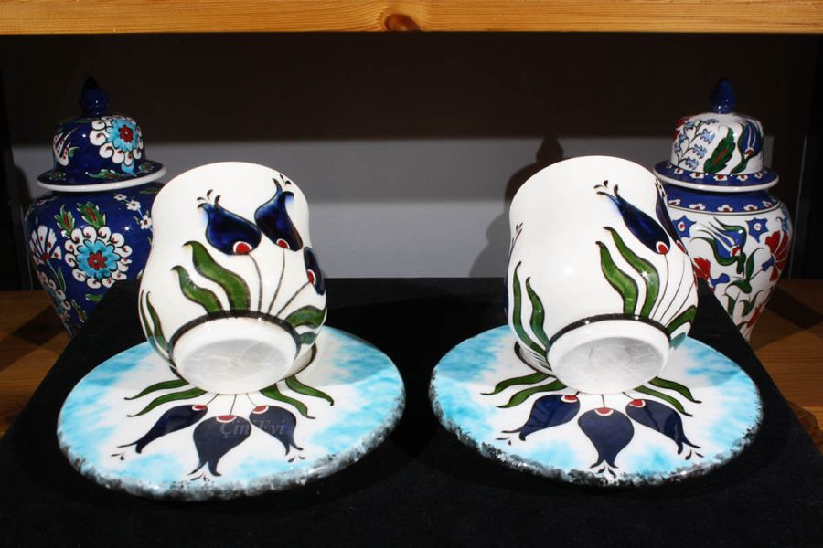 Anemone Turkish Coffee Set - 2