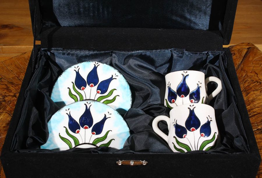 Anemone Turkish Coffee Set - 3