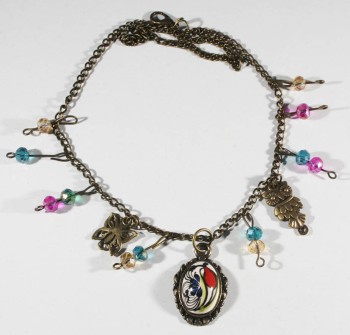 Anniversary Gift – Handmade Iznik Tile Anklet - Çini Evi