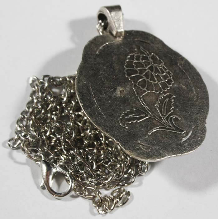 Anniversary Gift Iznik Ceramic Pendant - 2