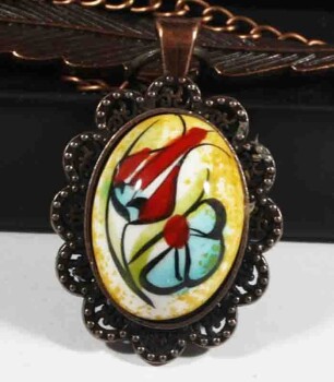 Arkadaşa Hediye Kitap Ayracı - Çini Evi