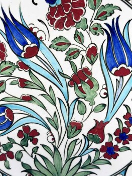 Assiette en Céramique d’Iznik - Çini Evi (1)