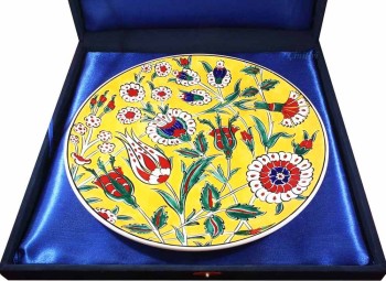 Assiette en céramique Iznik de 30 cm cadeau du professeur - 2
