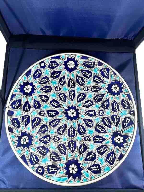 Assiette en céramique d’Iznik 30 cm Éclat de l’étoile seldjoukide - 3