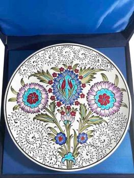 Assiette VIP en céramique d’Iznik, cadeau pour la maison - 2