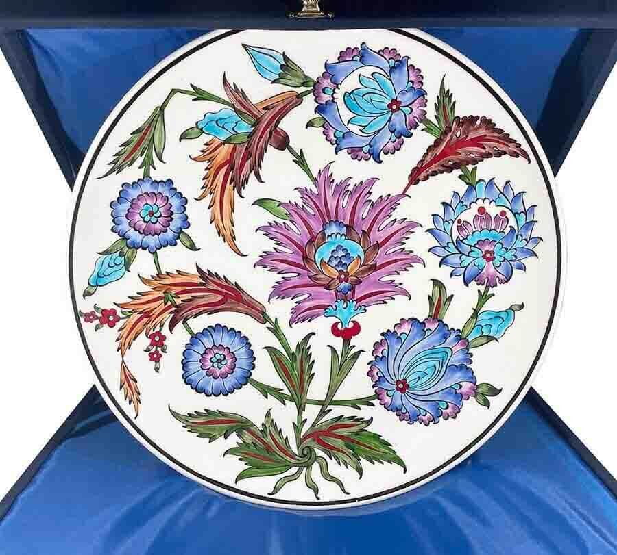 Assiette VIP Iznik style Damas 30 cm - 1