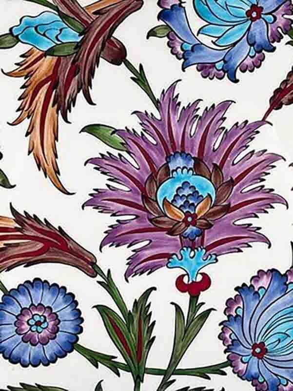 Assiette VIP Iznik style Damas 30 cm - 2