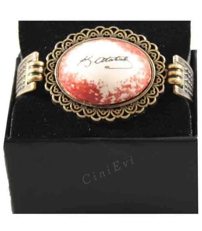 Atatürk İmzalı Çini Bileklik - 1