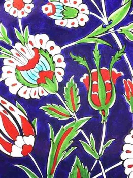 Avukata Hediye 30cm İznik Çini Tabak - Çini Evi (1)