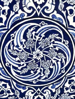 Baba Nakkas Iznik Ceramic Plate - 2