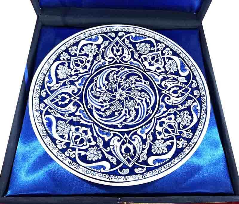 Baba Nakkas Iznik Ceramic Plate - 3