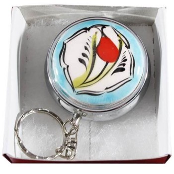 Babaya Hediye İznik Çinili Hap Kutusu - Çini Evi