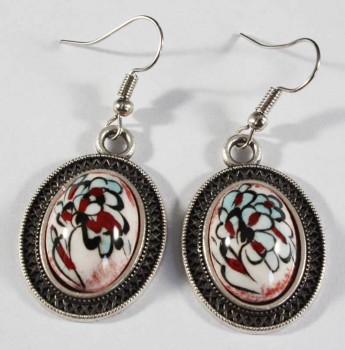 Bahar Çini Küpe Takımı - Çini Evi