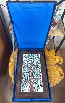 Bereketin Kökleri – Zeytin Motifli İznik Çini Pano - 4