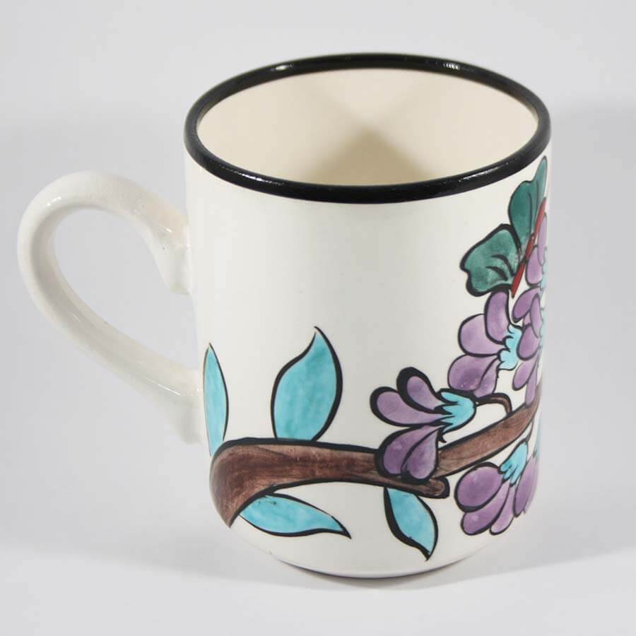 Besonders designte Iznik-Keramiktasse - 2