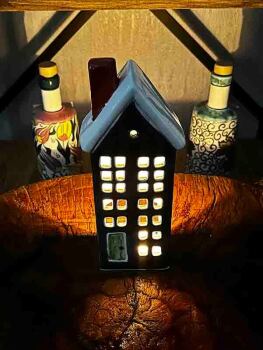 Beyaz Çatı İznik İznik Çini Mumluk - Çini Evi (1)