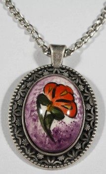 Birthday Gift Iznik Ceramic Pendant - Çini Evi