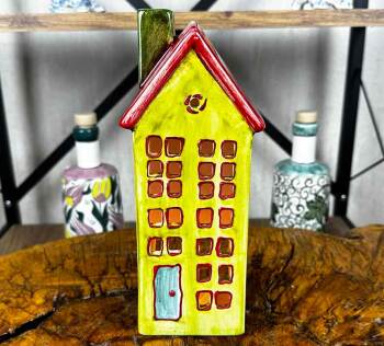 Birthday Gift İznik Tile Candle Holder - Çini Evi