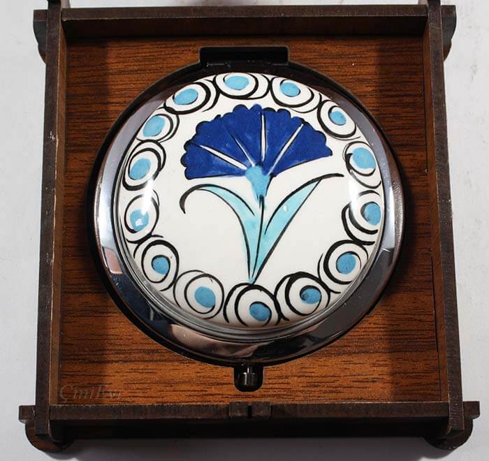 Blue Carnation Vip Makeup Mirror - 1