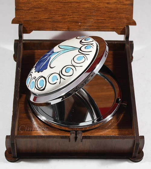 Blue Carnation Vip Makeup Mirror - 2