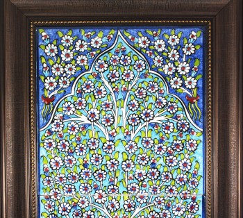 Blue Tree of Life Tile Board - 3