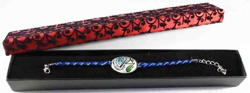 Blue Rose Iznik Ceramic Bracelet - 2