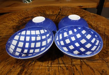 Blue White Design Bowl Set - Çini Evi
