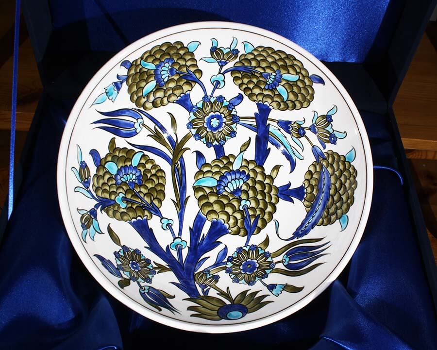 Bol Iznik 30 cm Motif Corne d'Or - 2