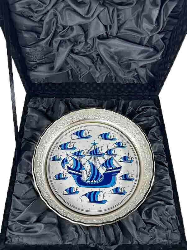 Bonbonnière motif galion, cadeau pour marin - 2