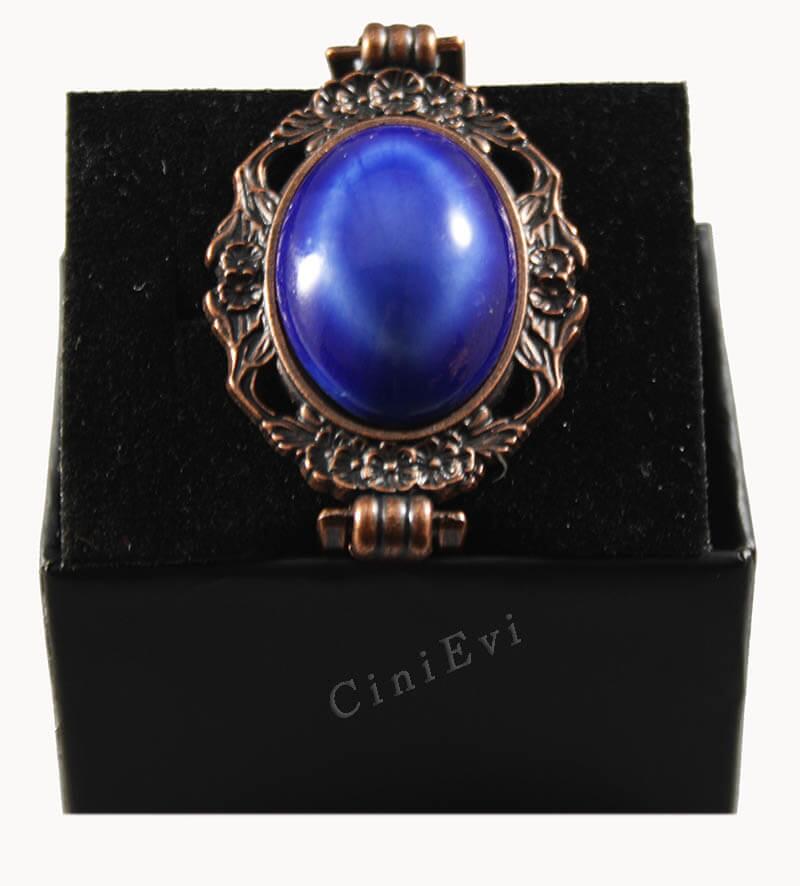 Bracelet en pierre de poterie bleu iznik - 1