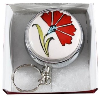 Büyükanneye Hediye Çinili Hap Kutusu - Çini Evi