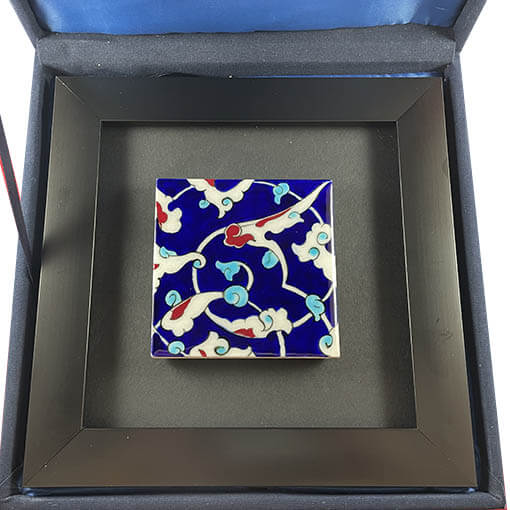 Cadeau de bureau 18cm Iznik Pottery Vase - 2