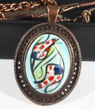 Cadeau pour étudiant, marque-page en céramique d’Iznik - 1