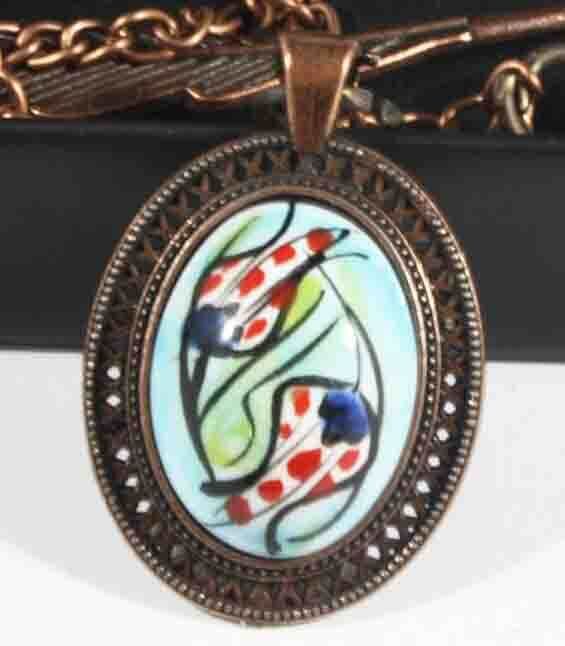 Cadeau pour étudiant, marque-page en céramique d’Iznik - 1