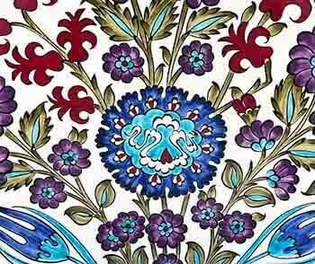 Cadeau promotionnel VIP Iznik Pottery Assiette - Çini Evi (1)