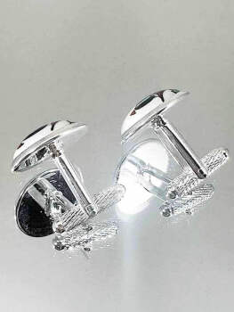 Captain’s Choice Iznik Ceramic Cufflinks - 3