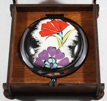 Carnation Love Tile Makeup Mirror - Çini Evi