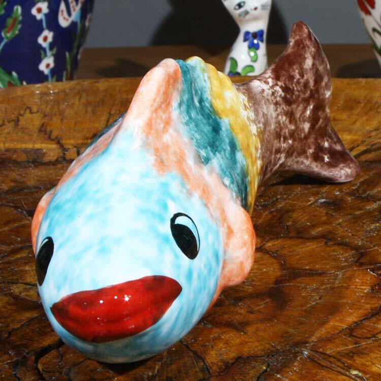 Ceramic Fish Figurine - 1
