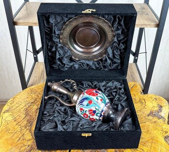 Çini İbrik Seti 30cm - Çini Evi (1)