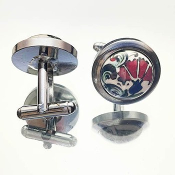 Çini Kol Düğmesi - Çini Evi