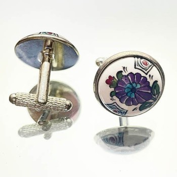 Özel Kol Düğmesi - Çini Evi