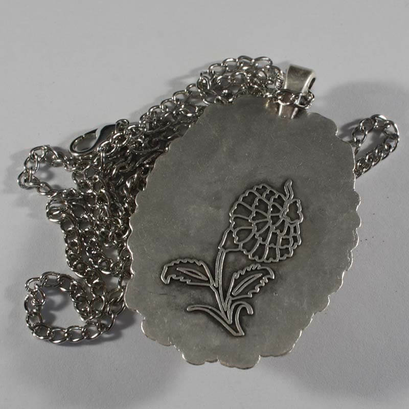 Single tulip Necklace tip - 2