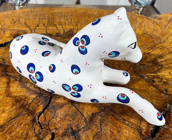 Çintemani Motif Figurine Horse. - 3