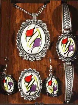 Cintemani Patterned Iznik Ceramic Pill Box - Çini Evi (1)