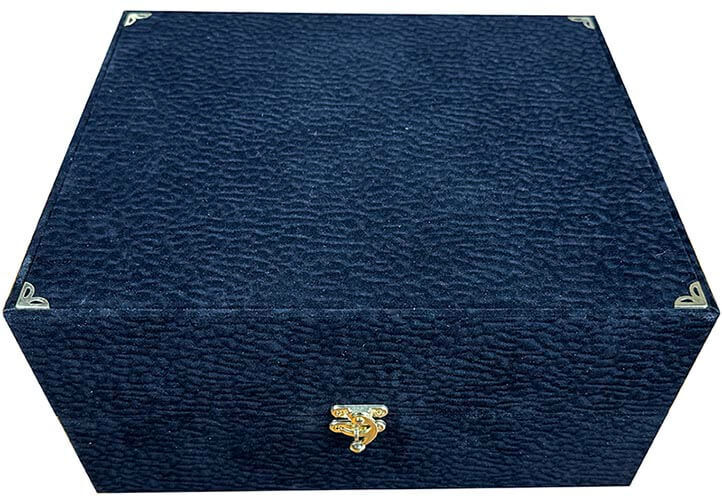 Coffret Cadeau d’Entreprise – Carafe et Assiette en Céramique d’Iznik avec Finition Argentée - 4