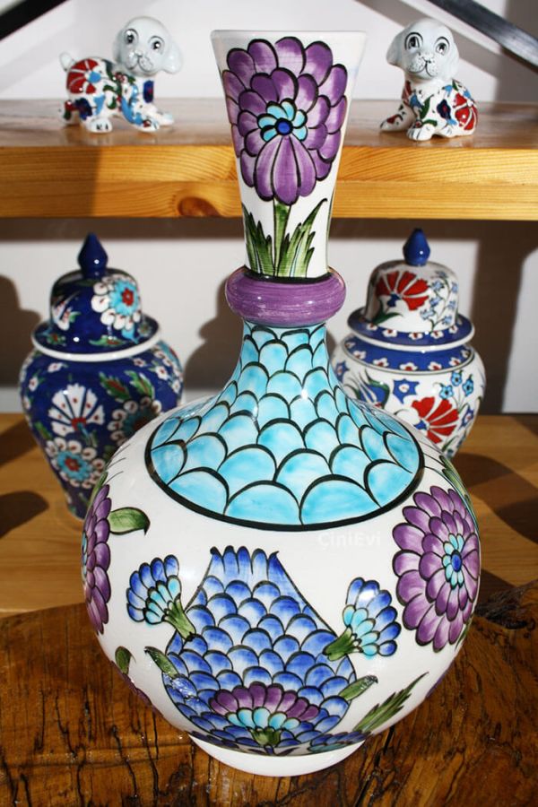 Collection Vase de larme de style Damas - 1