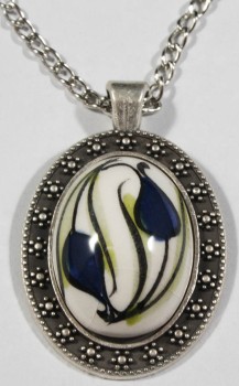 Collier Iznik à tulipes inversées et droites - 1